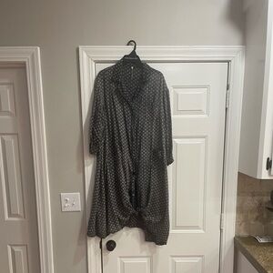 Magnolia Pearl calico print duster